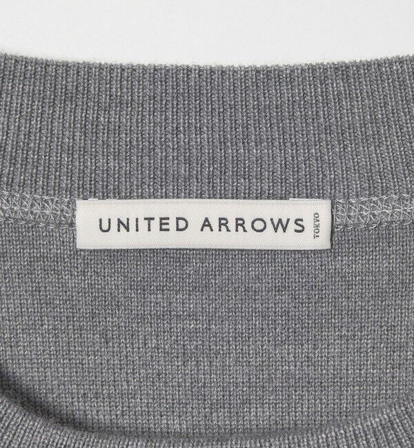 UNITED ARROWS「ウール カシミヤ クルーネック スウェットニット」|ニット・セーター|