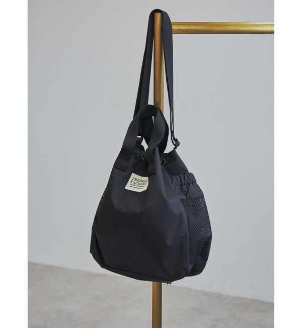 UNITED ARROWS green label relaxing「【別注】＜FREDRIK PACKERS＞BLOOM 2WAY バッグ」|ショルダー・メッセンジャー|BLACK