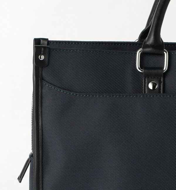 UNITED ARROWS green label relaxing「PE ツイル 2WAY ブリーフケース -撥水-」|ビジネスバッグ|