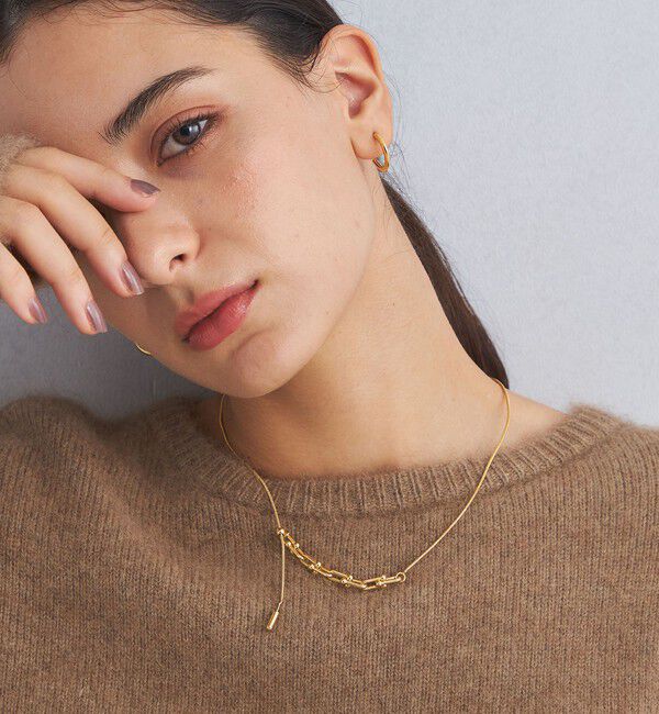 UNITED ARROWS green label relaxing「＜EO＞ チェーンコンビ ネックレス」|ネックレス|GOLD