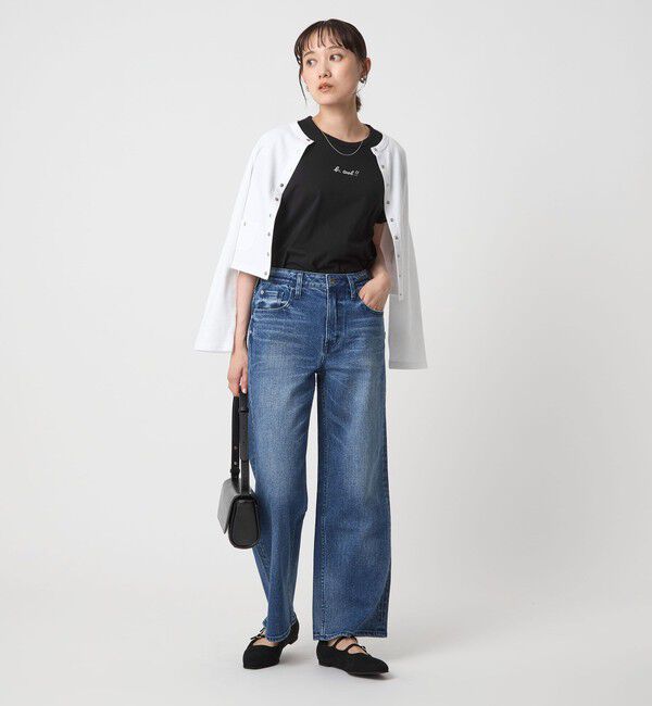 UNITED ARROWS green label relaxing「＜To b. by agnes b.コラボ＞ロゴ ショートスリーブ Tシャツ」|Tシャツ・カットソー|