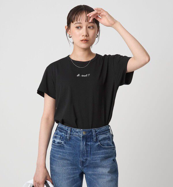 UNITED ARROWS green label relaxing「＜To b. by agnes b.コラボ＞ロゴ ショートスリーブ Tシャツ」|Tシャツ・カットソー|