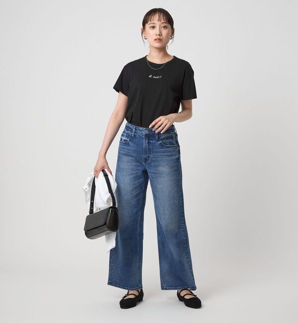 UNITED ARROWS green label relaxing「＜To b. by agnes b.コラボ＞ロゴ ショートスリーブ Tシャツ」|Tシャツ・カットソー|