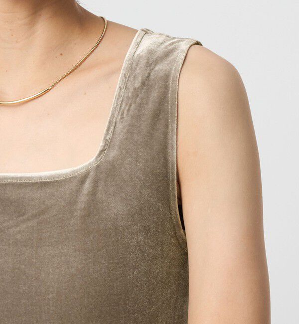 UNITED ARROWS green label relaxing「ベロア タンクトップ」|タンクトップ|