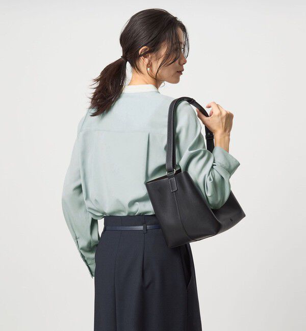 UNITED ARROWS green label relaxing「バイカラー ブラウス」|シャツ・ブラウス|