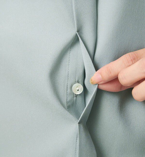 UNITED ARROWS green label relaxing「バイカラー ブラウス」|シャツ・ブラウス|