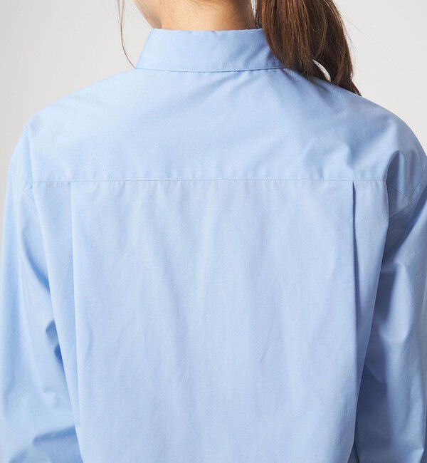 UNITED ARROWS green label relaxing「フェイクパールボタン シャツ」|シャツ・ブラウス|