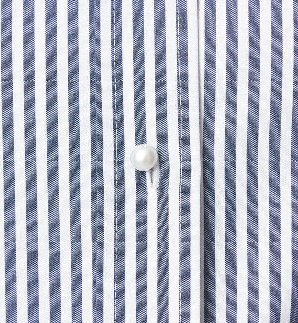 UNITED ARROWS green label relaxing「フェイクパールボタン シャツ」|シャツ・ブラウス|