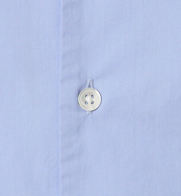 BEAUTY&YOUTH UNITED ARROWS「【WEB限定 WARDROBE SMART】コットン ワイドカラー スキッパー シャツ」|シャツ・ブラウス|