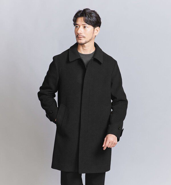 WEB限定 WARDROBE SMART】PE メルトン バルカラーコート（BEAUTY&YOUTH