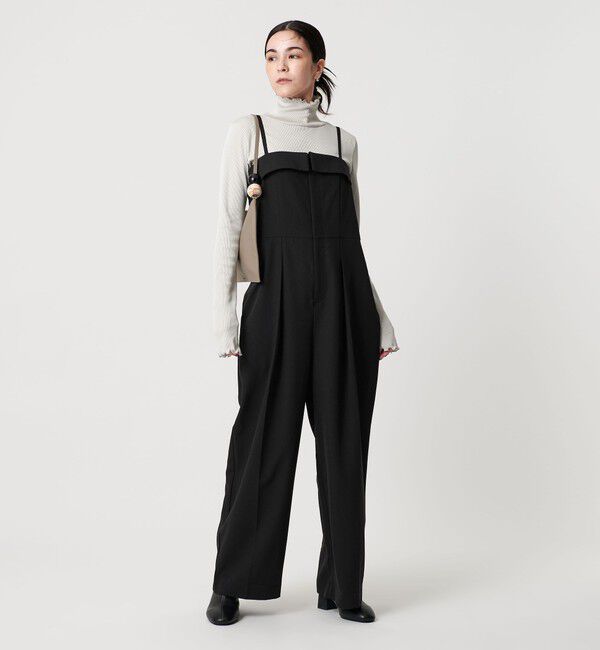 BEAUTY&YOUTH UNITED ARROWS「【WEB限定】ドレープツイルオールインワン ウォッシャブル」|オールインワン|