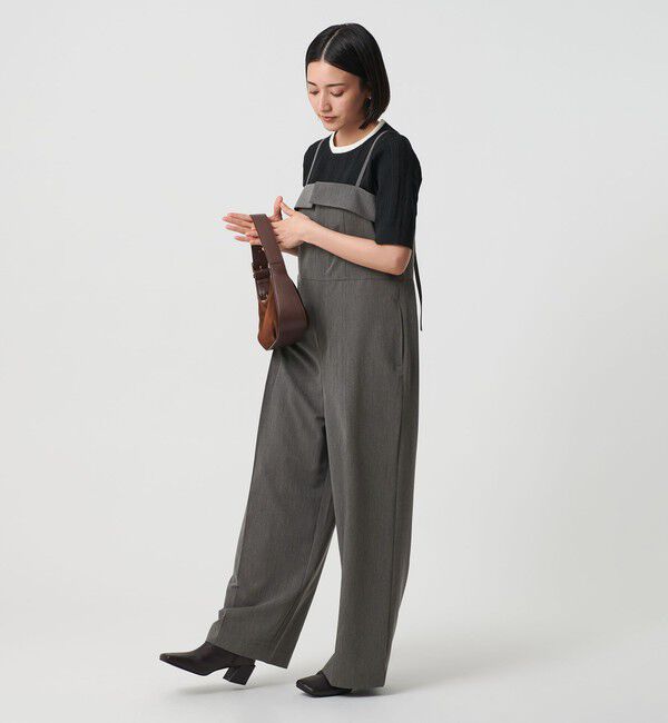 BEAUTY&YOUTH UNITED ARROWS「【WEB限定】ドレープツイルオールインワン ウォッシャブル」|オールインワン|