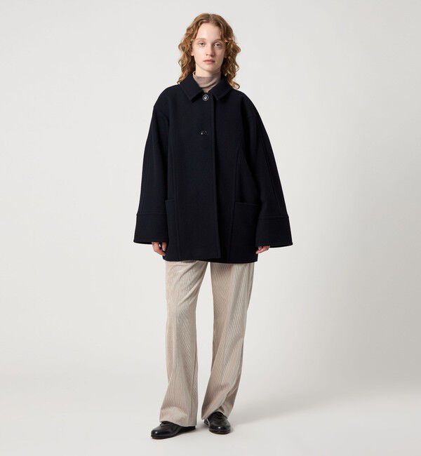 【新品タグ付】Steven Alan ウール ショートコート ネイビー Sサイズ Steven Alan＞ウール ショート コート（STEVEN ALAN）｜ルミネの