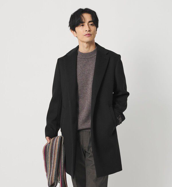 BEAUTY&YOUTH UNITED ARROWS「120 メルトン チェスターコート」|その他|BLACK