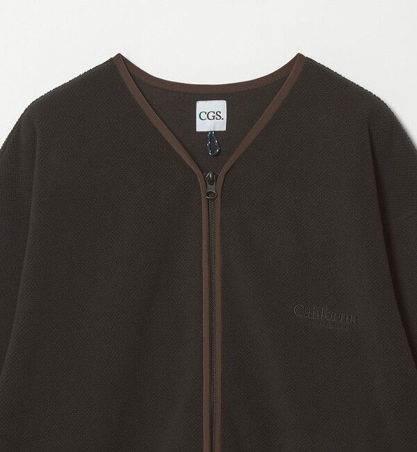 California General Store「＜CGS.＞ポップコーン フリース ジップ カーディガン」|カーディガン|