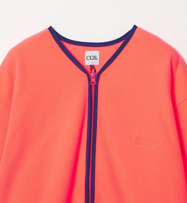 California General Store「＜CGS.＞ポップコーン フリース ジップ カーディガン」|カーディガン|