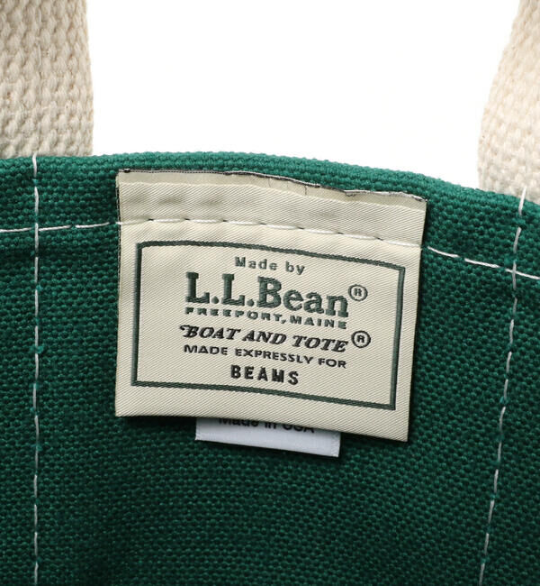 BEAMSBOY「L.L.Bean &times; BEAMS PLUS ＆ BEAMS BOY / Deep Bottom Deluxe Boat and Tote Mini」|トートバッグ|