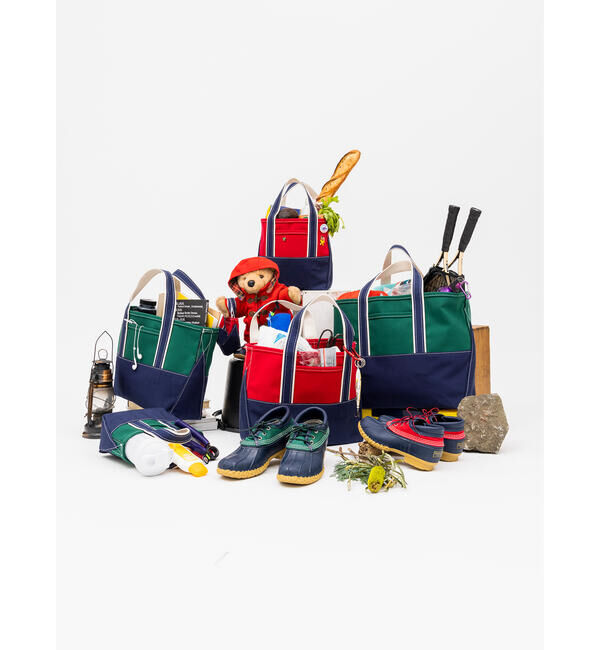 BEAMSBOY「L.L.Bean &times; BEAMS PLUS ＆ BEAMS BOY / Deep Bottom Deluxe Boat and Tote Mini」|トートバッグ|
