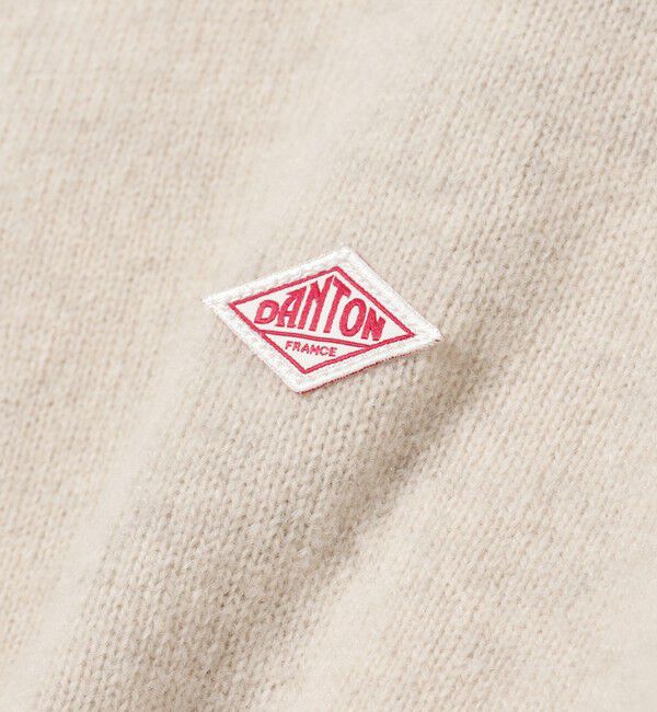 Ray BEAMS 「DANTON / ラムウール クルーネック カーディガン」|カーディガン|