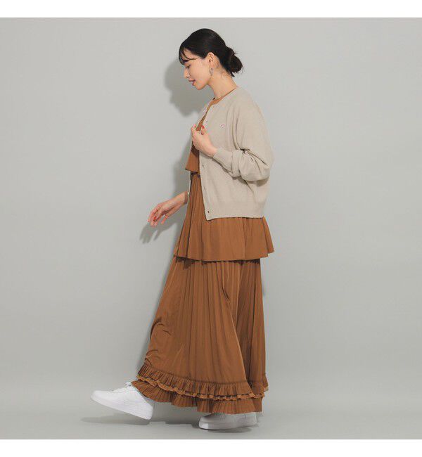 Ray BEAMS 「DANTON / ラムウール クルーネック カーディガン」|カーディガン|