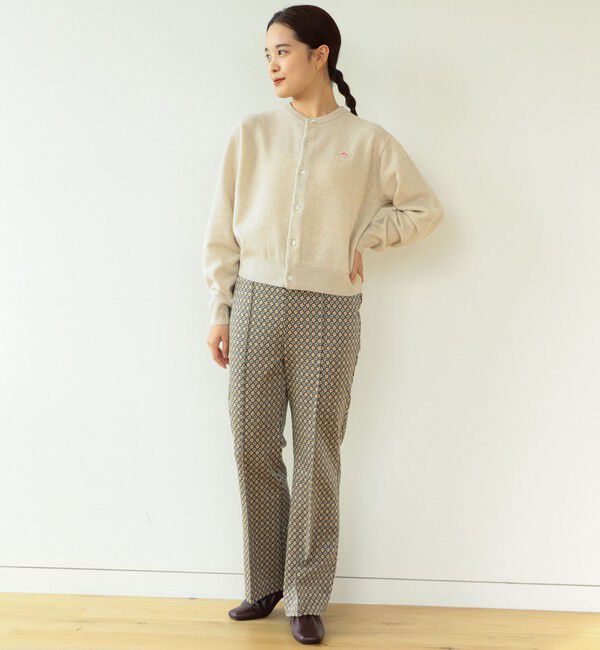 Ray BEAMS 「DANTON / ラムウール クルーネック カーディガン」|カーディガン|