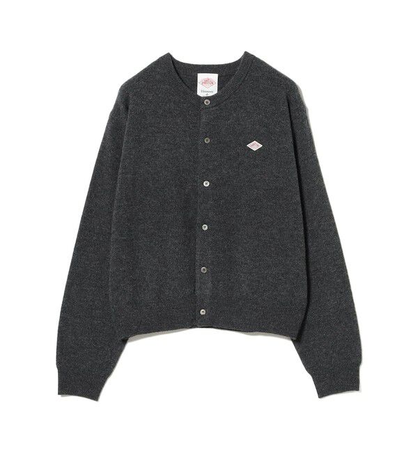 Ray BEAMS 「DANTON / ラムウール クルーネック カーディガン」|カーディガン|
