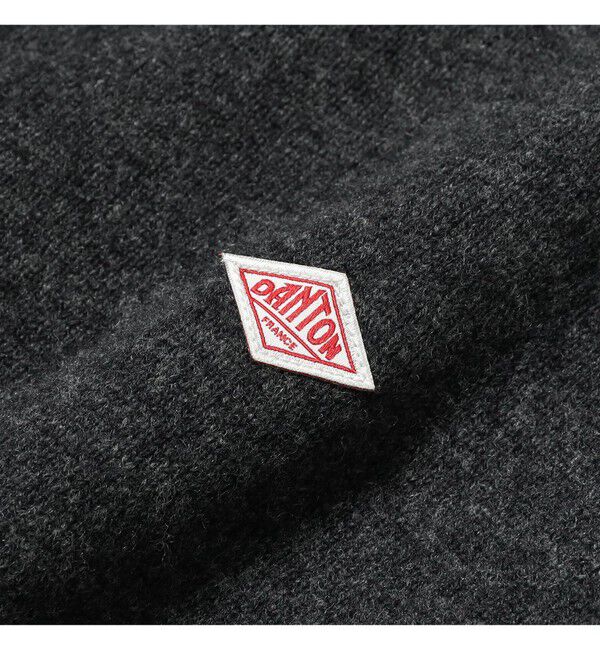 Ray BEAMS 「DANTON / ラムウール クルーネック カーディガン」|カーディガン|