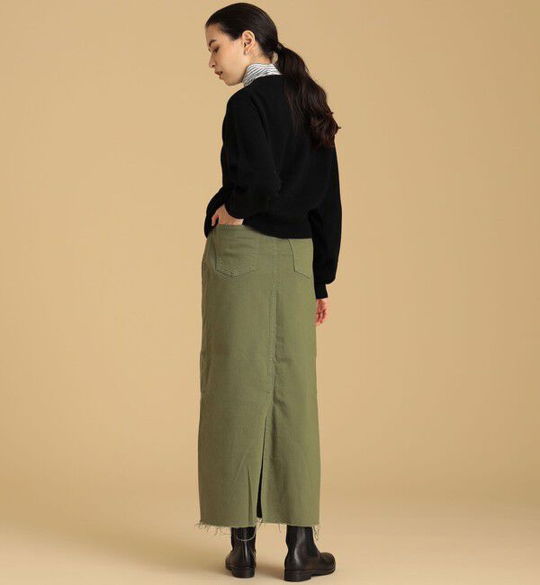 Ray BEAMS 「DANTON / ラムウール クルーネック カーディガン」|カーディガン|