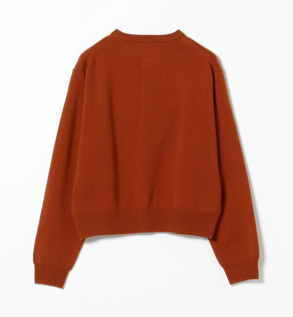 Ray BEAMS 「DANTON / ラムウール クルーネック カーディガン」|カーディガン|