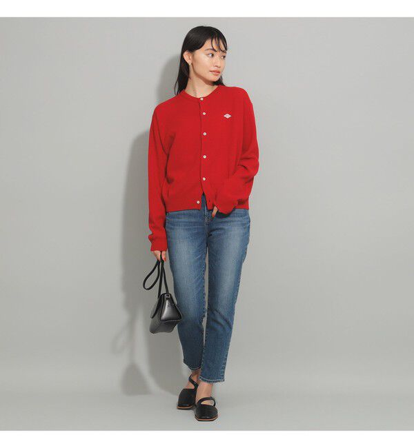 Ray BEAMS 「DANTON / ラムウール クルーネック カーディガン」|カーディガン|