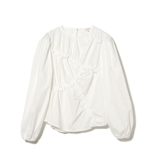 Ray BEAMS 「GHOSPELL / Caro Asymmetric Top」|シャツ・ブラウス|