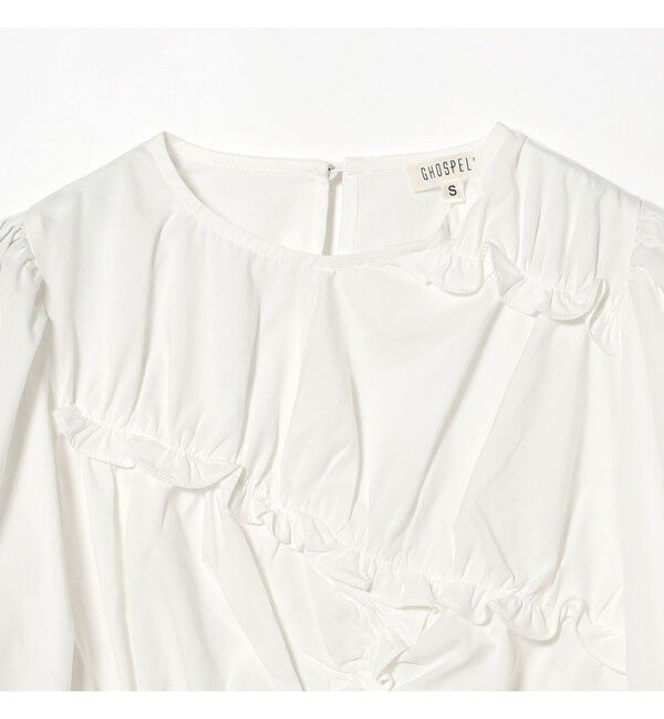 Ray BEAMS 「GHOSPELL / Caro Asymmetric Top」|シャツ・ブラウス|