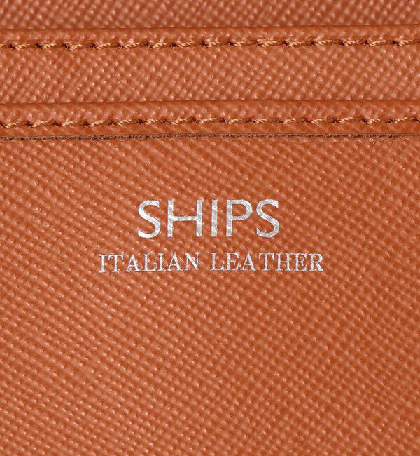 SHIPS「SHIPS:【SAFFIANO LEATHER】イタリアンレザー  カードケース （名刺入れ）」|名刺入れ・カードケース|