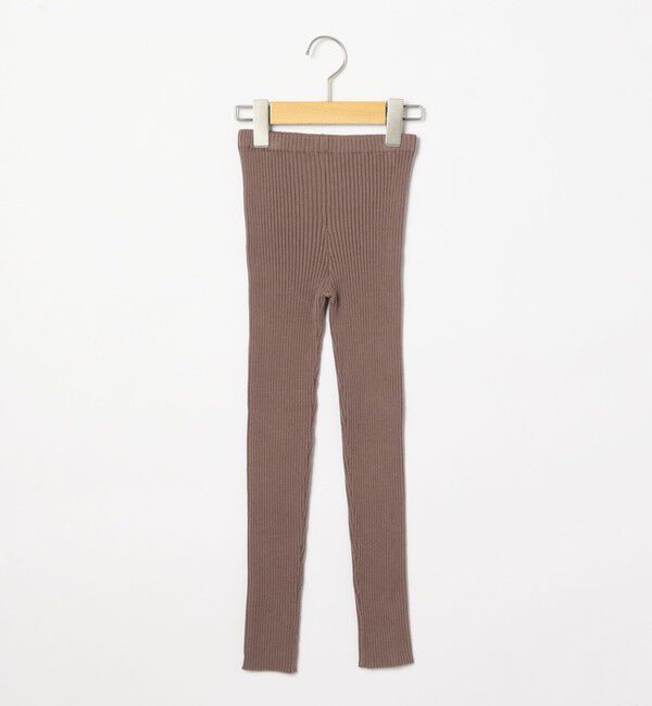 SHIPS KIDS「SHIPS KIDS:80～140cm / リブ レギンス（無地）」|レギンス・スパッツ|