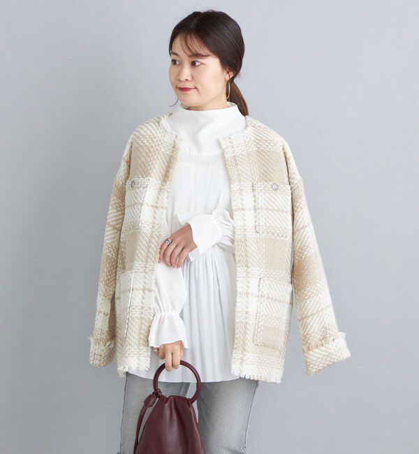 SHIPS for women「〈手洗い可能〉キュプラポリプリーツブラウス◇」|シャツ・ブラウス|