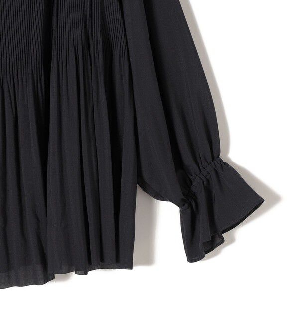 SHIPS for women「〈手洗い可能〉キュプラポリプリーツブラウス◇」|シャツ・ブラウス|