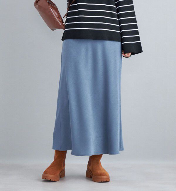 SHIPS for women「〈手洗い可能〉フィブリルサテン マーメイド スカート◇」|スカート|