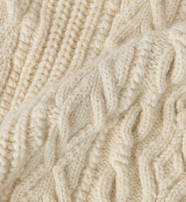 SHIPS「SHIPS: 〈ウォッシャブル〉フィッシャーマン ニット カーディガン」|カーディガン|