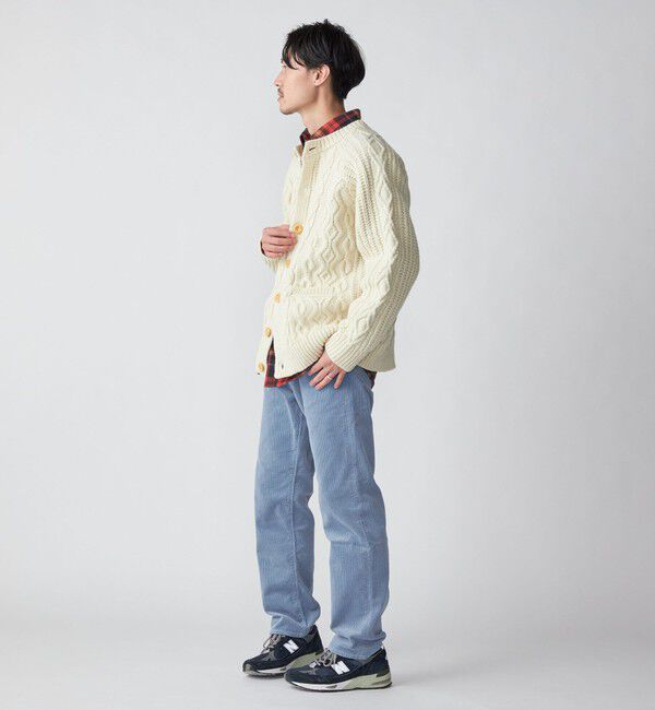 SHIPS「SHIPS: 〈ウォッシャブル〉フィッシャーマン ニット カーディガン」|カーディガン|