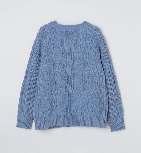 SHIPS「SHIPS: 〈ウォッシャブル〉フィッシャーマン ニット カーディガン」|カーディガン|