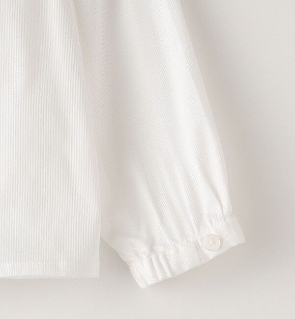 SHIPS KIDS「SHIPS KIDS:110～130cm / ラウンドカラー ブラウス」|シャツ・ブラウス|