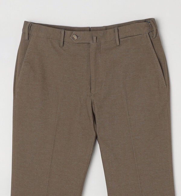 SHIPS「SHIPS: 〈ウエスト調整可能〉 ジャージ ドビー パンツ」|チノ|