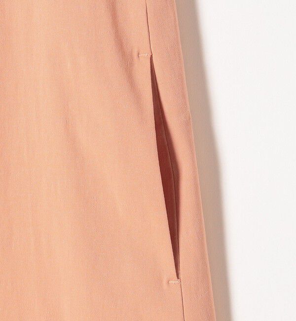 SHIPS any「SHIPS any:〈洗濯機可能〉ドライリネン Vネック ワンピース」|ワンピース|