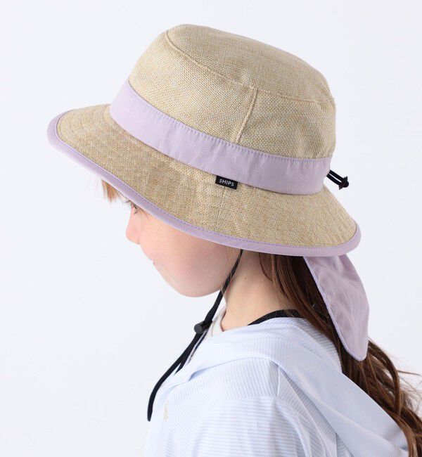 SHIPS KIDS「SHIPS KIDS:〈手洗い可能/接触冷感〉アドベンチャー ハット」|ハット|