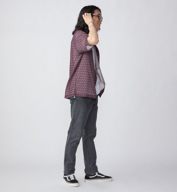 SHIPS「SHIPS: オイカワデニム セルビッチ 5ポケット フェードブラック デニムパンツ」|デニム|