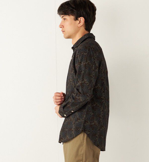 SHIPS Colors 「SHIPS Colors:〈洗濯機可能〉プリント ロングスリーブ シャツ」|シャツ・ブラウス|