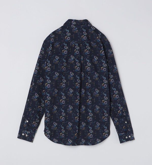 SHIPS Colors 「SHIPS Colors:〈洗濯機可能〉プリント ロングスリーブ シャツ」|シャツ・ブラウス|