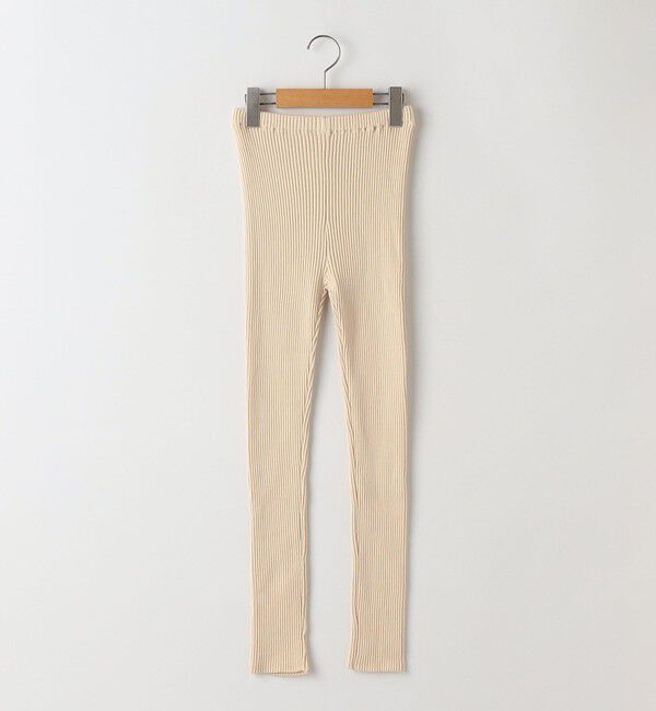 SHIPS KIDS「SHIPS KIDS:150cm / リブ レギンス」|レギンス・スパッツ|ナチュラル