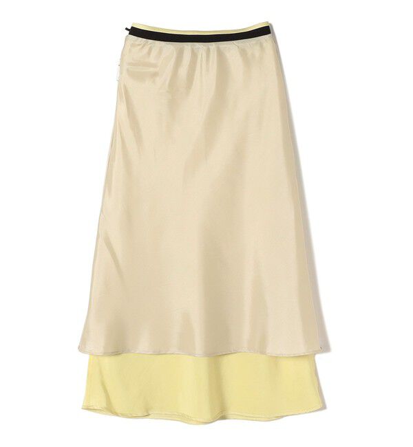 SHIPS for women「〈手洗い可能〉バイアス サテン マーメイド スカート」|スカート|