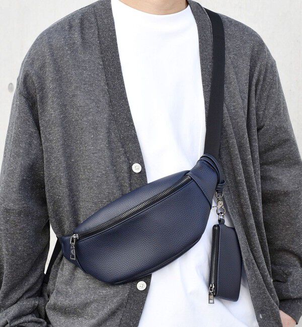 SHIPS any「SHIPS any: スプリット レザー ボディバッグ (カードケース付き)◇」|その他|